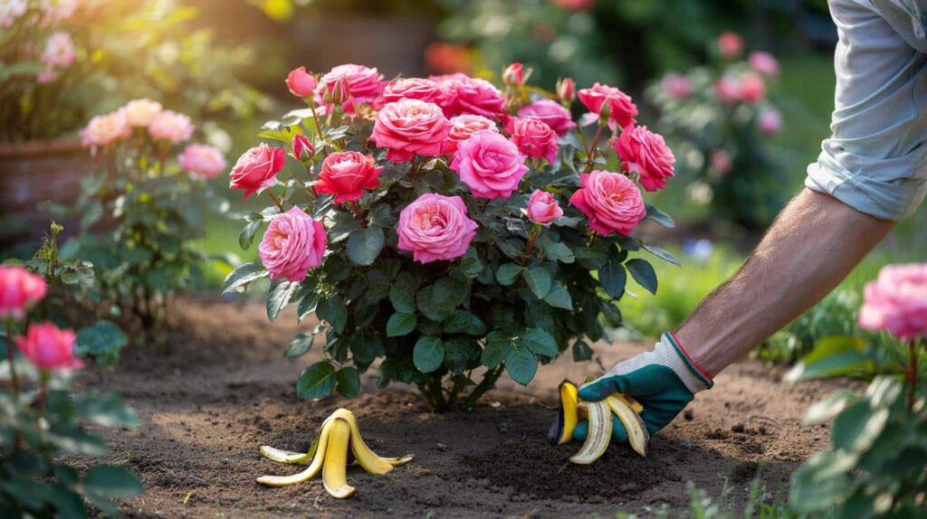 Dieser Küchenabfall lässt Rosen fast pausenlos blühen