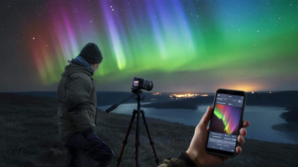 Polarlicht-Jäger verrät