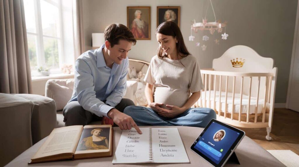 Royale Mädchennamen im Trend